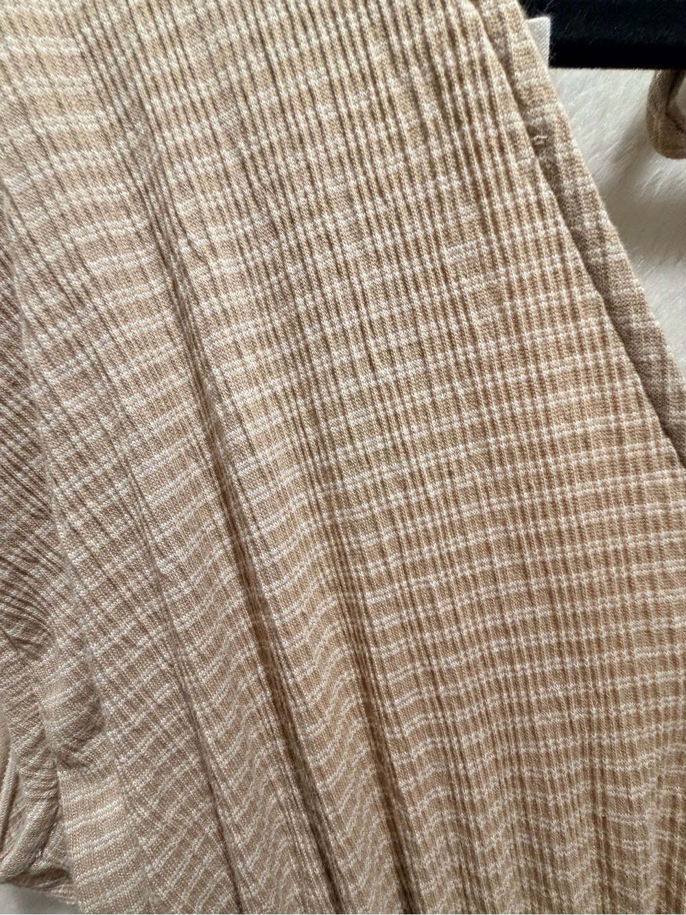 By Together Taupe Wide Leg Jumpsuit Pockets Made USA Small - Picture 15 of 15
